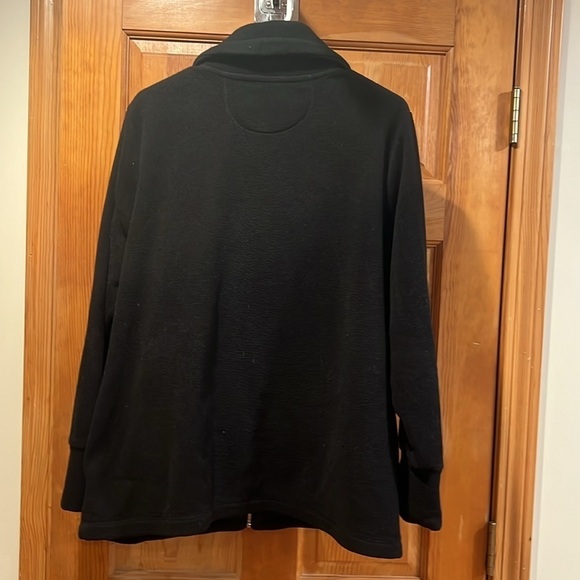 CALVIN Klein performance black 1x fleece zip up jacket - Picture 6 of 9